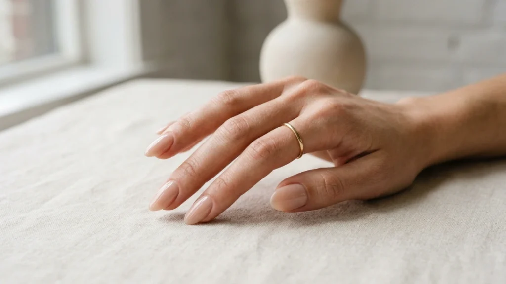 patchy matte nail application versus smooth matte finish