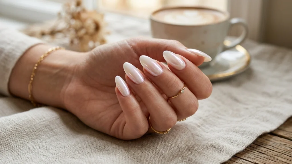 glazed donut acrylic nail designs