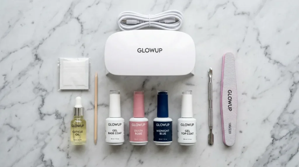 A basic home gel kit costs between 60 and 150 dollars upfront.