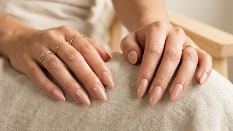 press on nails vs acrylics - side by side comparison feature image