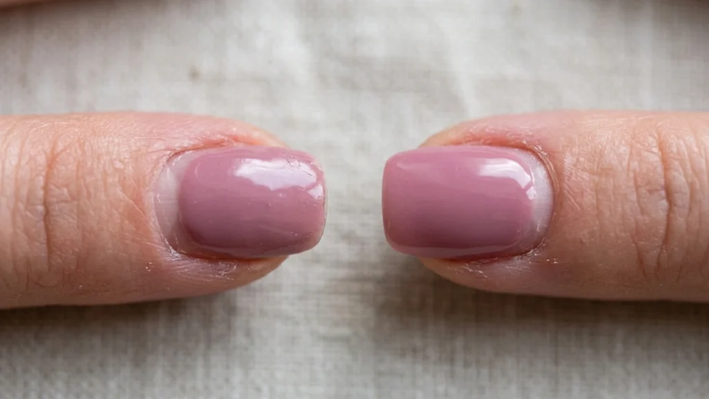dip powder vs gel nails - three week wear comparison