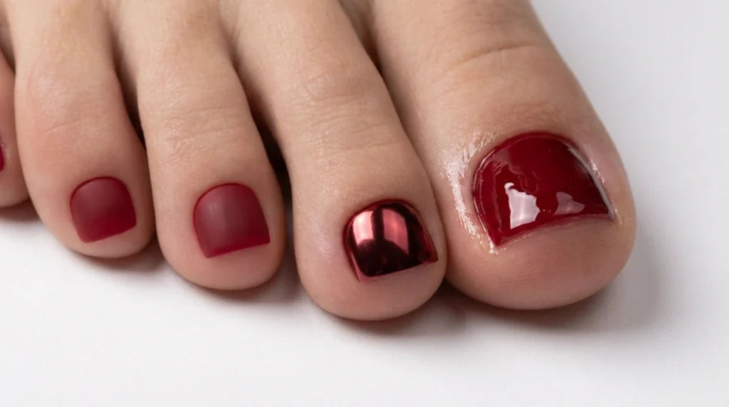 Beautiful Bright Chrome Red Colors 