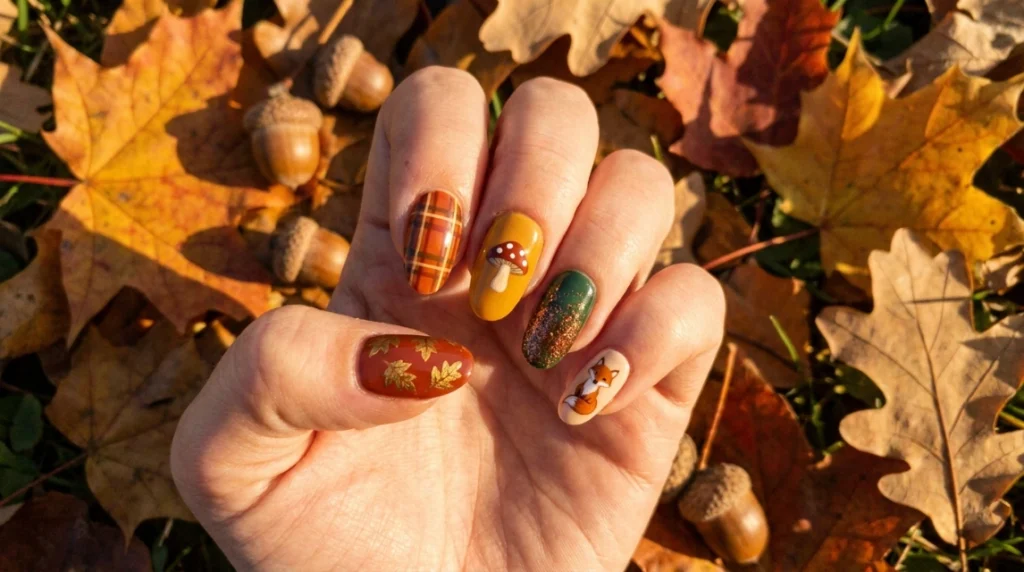 Keeping the base consistent lets the French tips vary without looking busy.